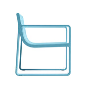 Ricki 5 Piece Modern Patio or Poolside Set - Tiffany Blue