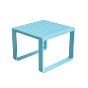 Ricki 5 Piece Modern Patio or Poolside Set - Tiffany Blue