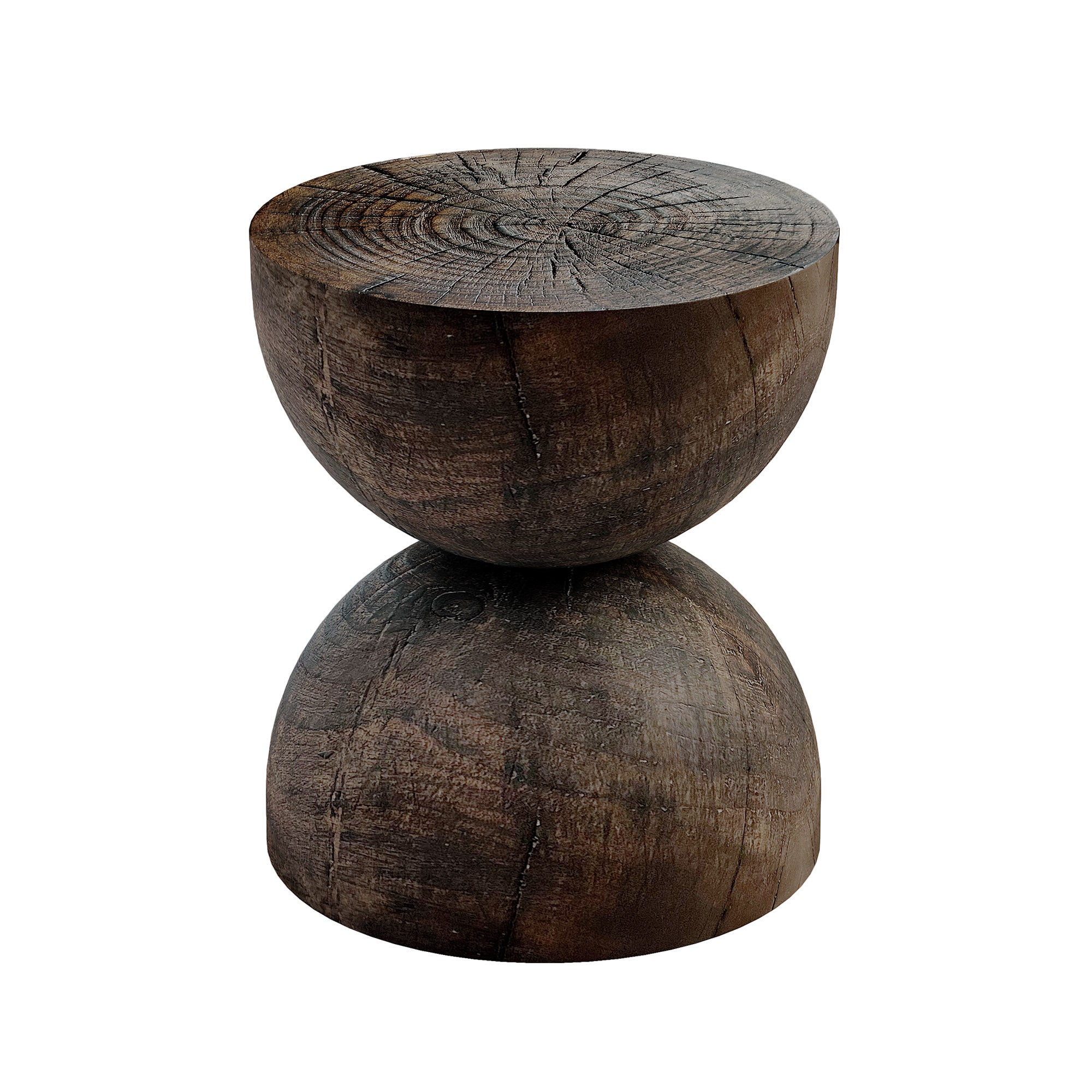 Alina Side Table - Dark Brown