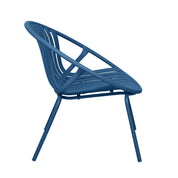 Rio Lounge Chair - Berry Blue, Indoor/Outdoor