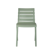 Rylan Stackable Chair - Aloe Green, Indoor/Outdoor - Set of 4