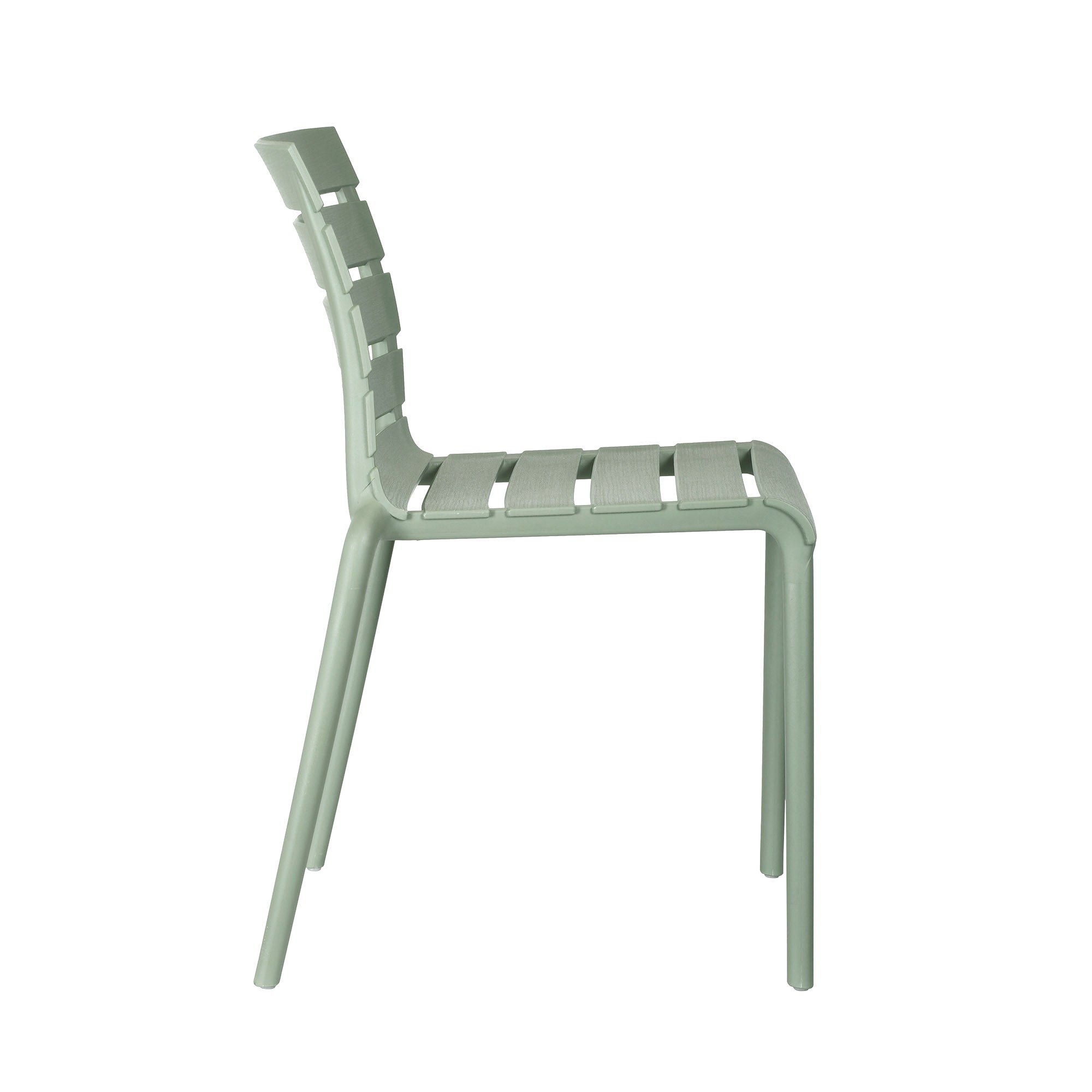 Rylan Stackable Chair - Aloe Green, Indoor/Outdoor - Set of 4