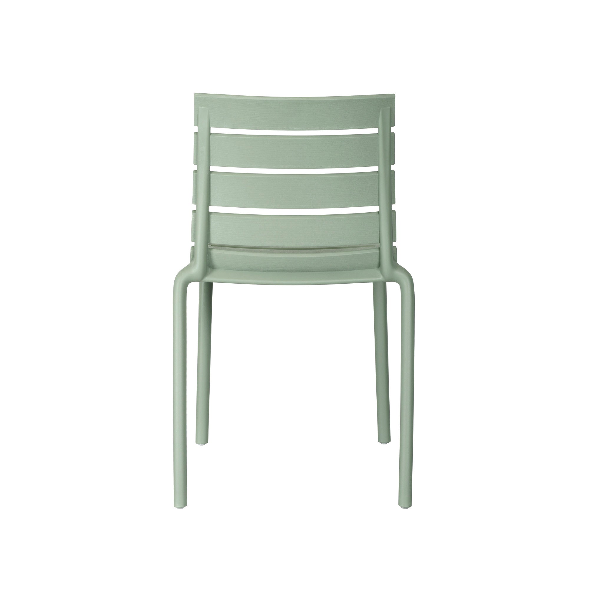 Rylan Stackable Chair - Aloe Green, Indoor/Outdoor - Set of 4