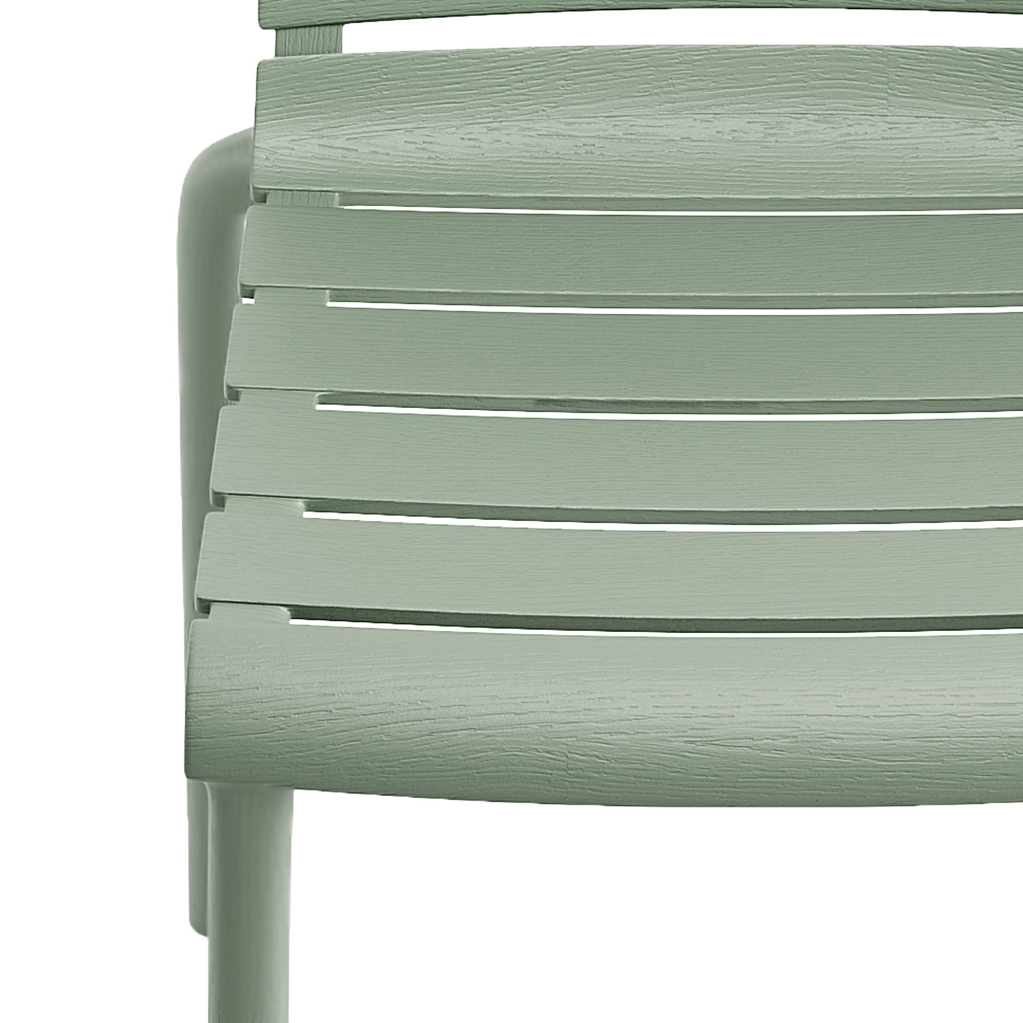 Rylan Stackable Chair - Aloe Green, Indoor/Outdoor - Set of 4