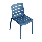 Rylan Stackable Chair - Berry Blue, Indoor/Outdoor - Set of 4