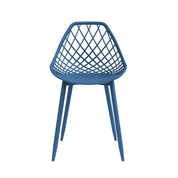 Kurv® Dining Chair - Berry Blue, Indoor/Outdoor - Set of 2