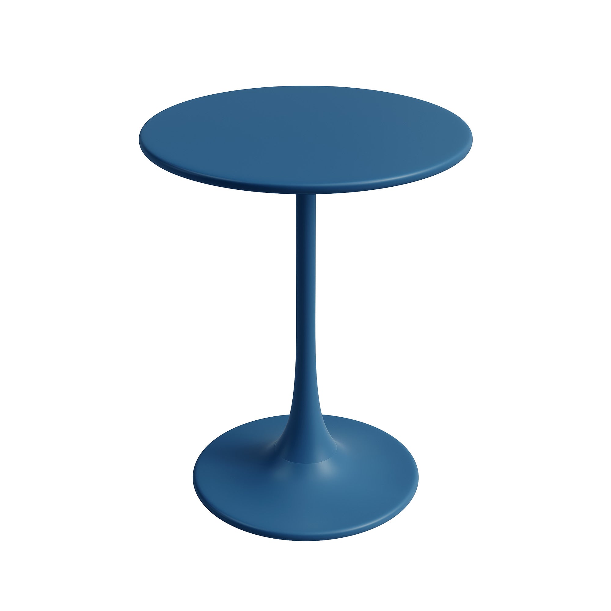 Kurv® Bistro Table - All Steel - Berry Blue, Indoor/Outdoor