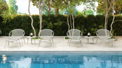 Rio Lounge Chair - Berry Blue, Indoor/Outdoor