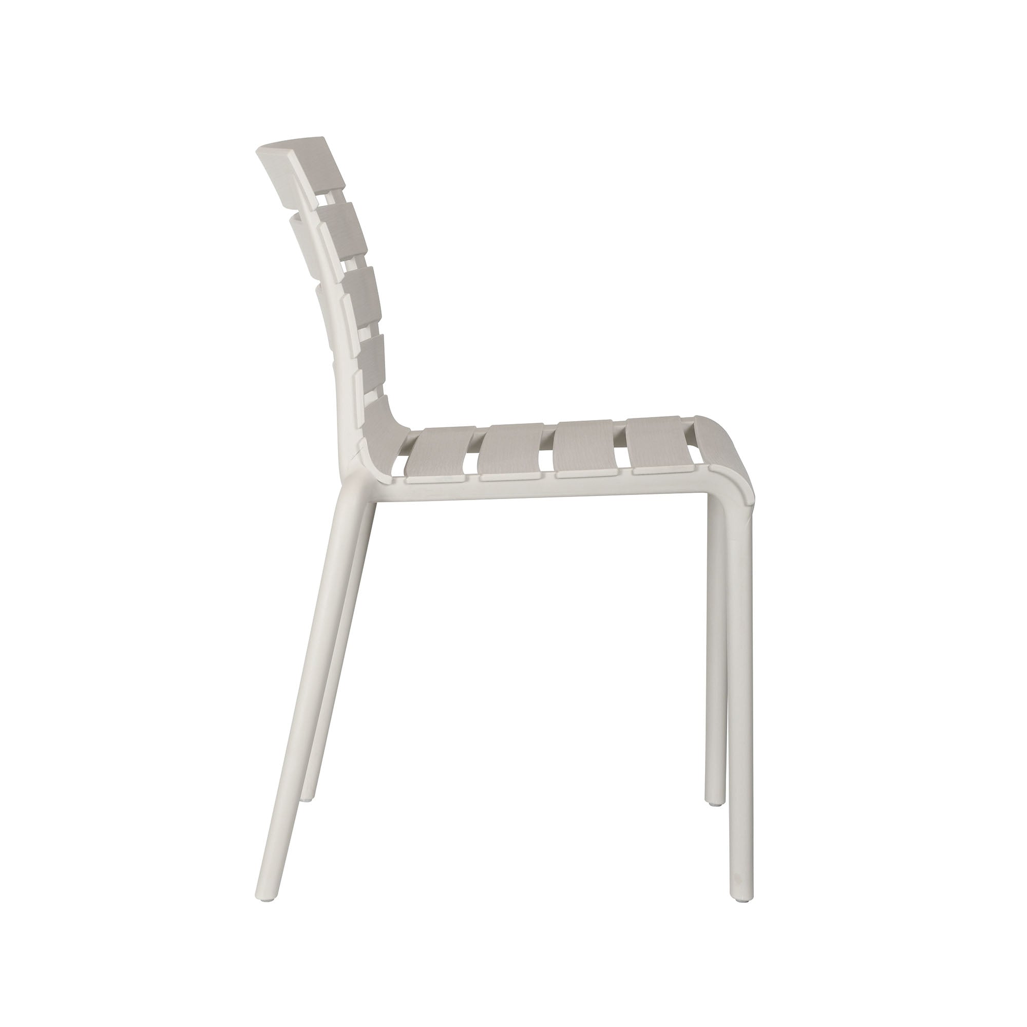 Rylan Stackable Chair - Cement Gray, Indoor/Outdoor - Set of 2