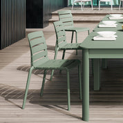 Rylan Stackable Chair - Aloe Green, Indoor/Outdoor - Set of 4