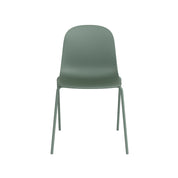 Serena Stackable Chair - Aloe Green, Indoor/Outdoor - Set of 4