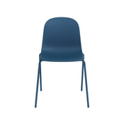 Serena Stackable Chair - Berry Blue, Indoor/Outdoor - Set of 4