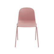 Serena Stackable Chair - Dusty Pink, Indoor/Outdoor - Set of 4