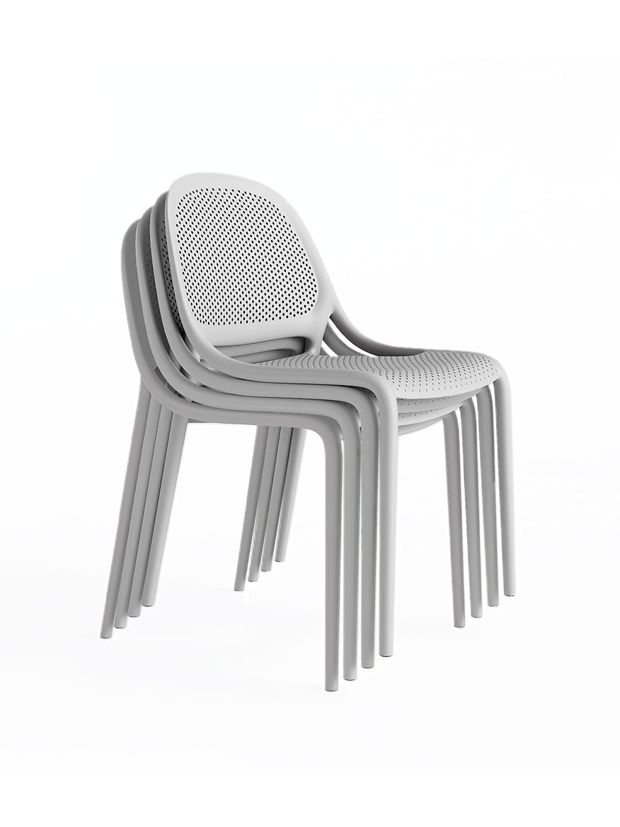 Gray 2025 stackable chairs