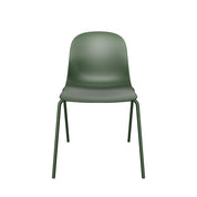 Serena Stackable Chair - Berry Blue, Indoor/Outdoor - Set of 4