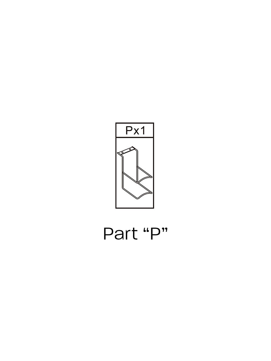 Headset rest part "P"
