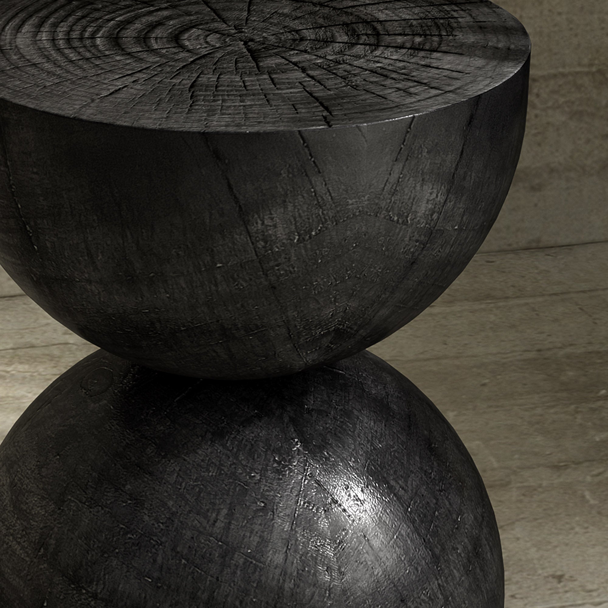 Alina Side Table - Dark Brown