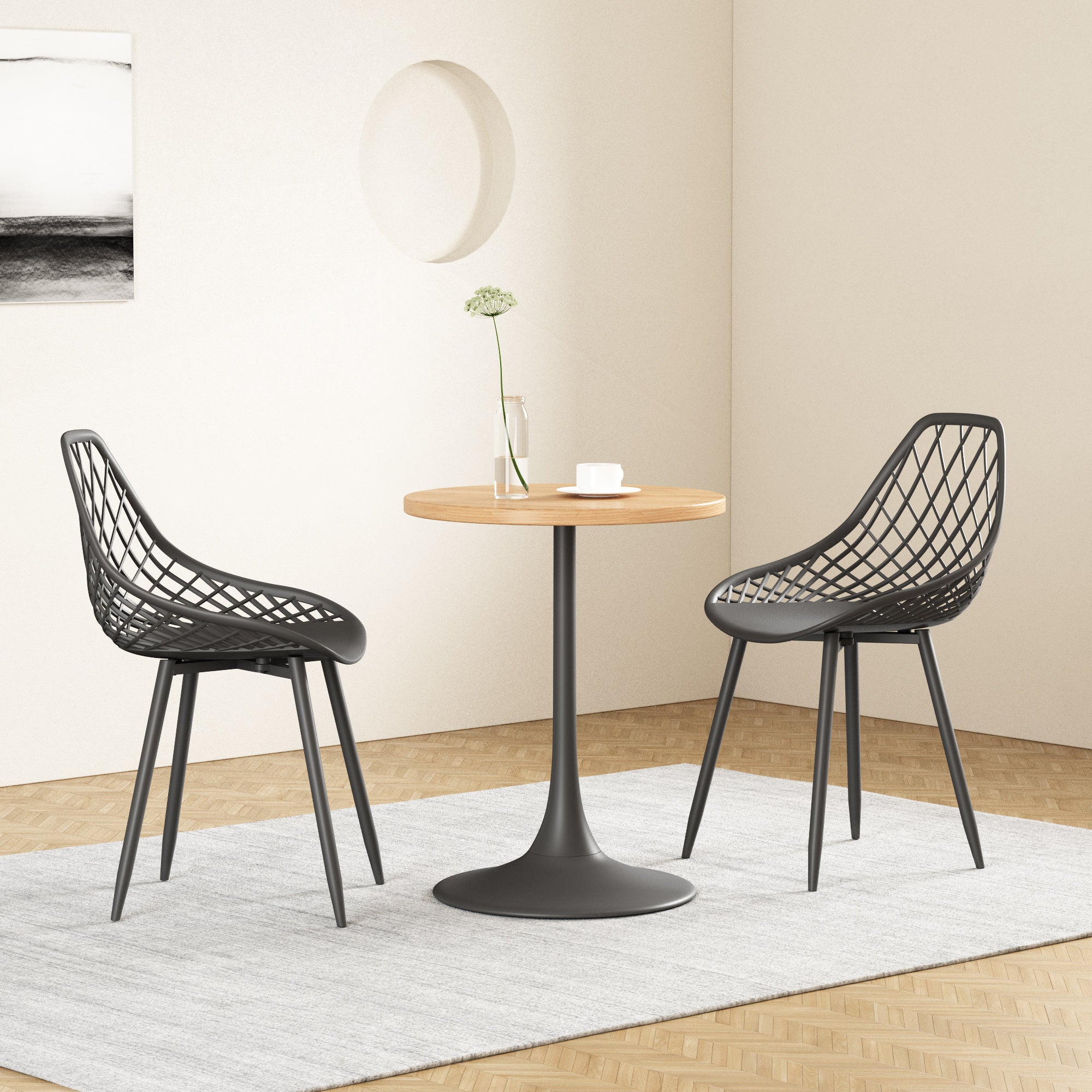 Elise Round Table - Black