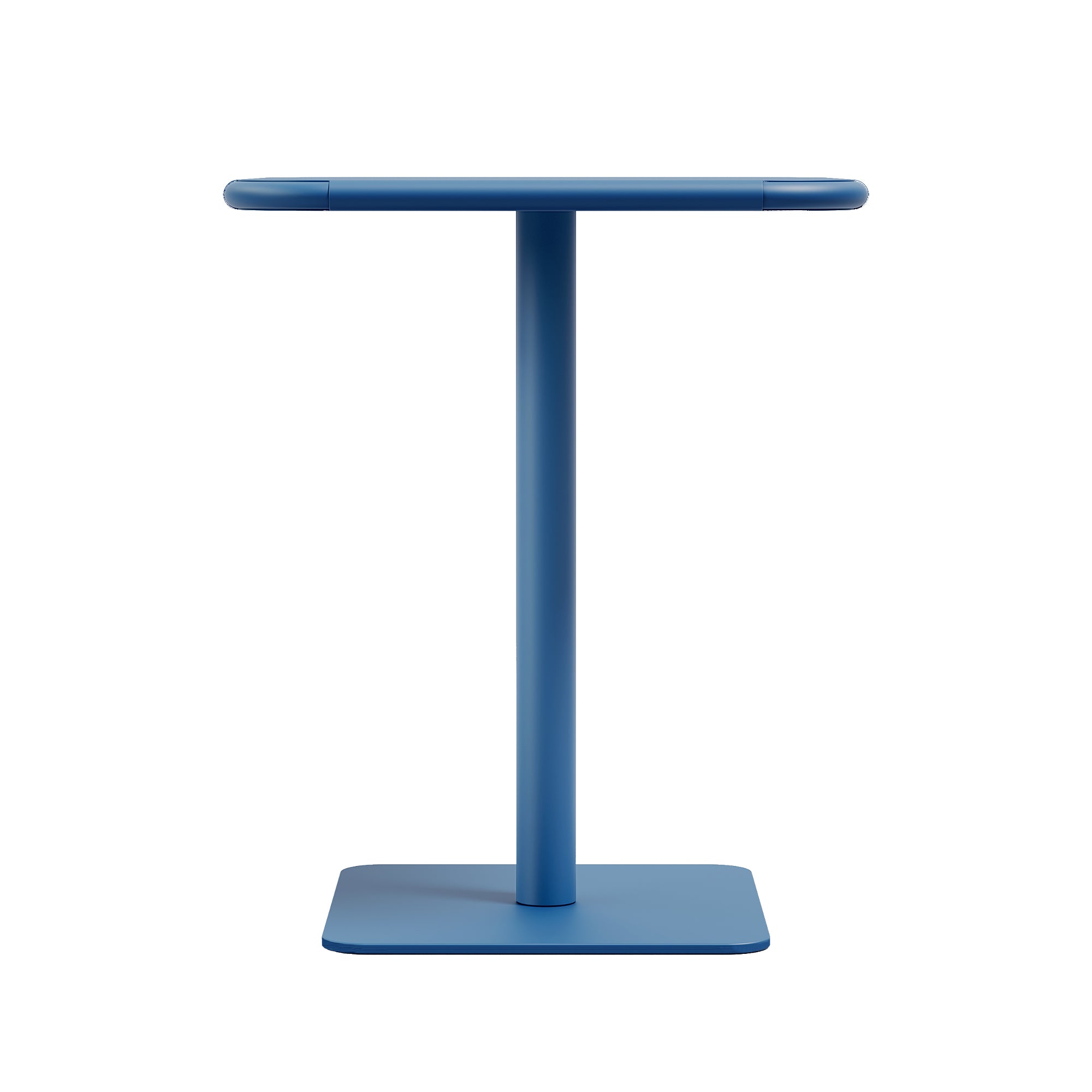 Haley Square Table - All Steel - Berry Blue, Indoor/Outdoor