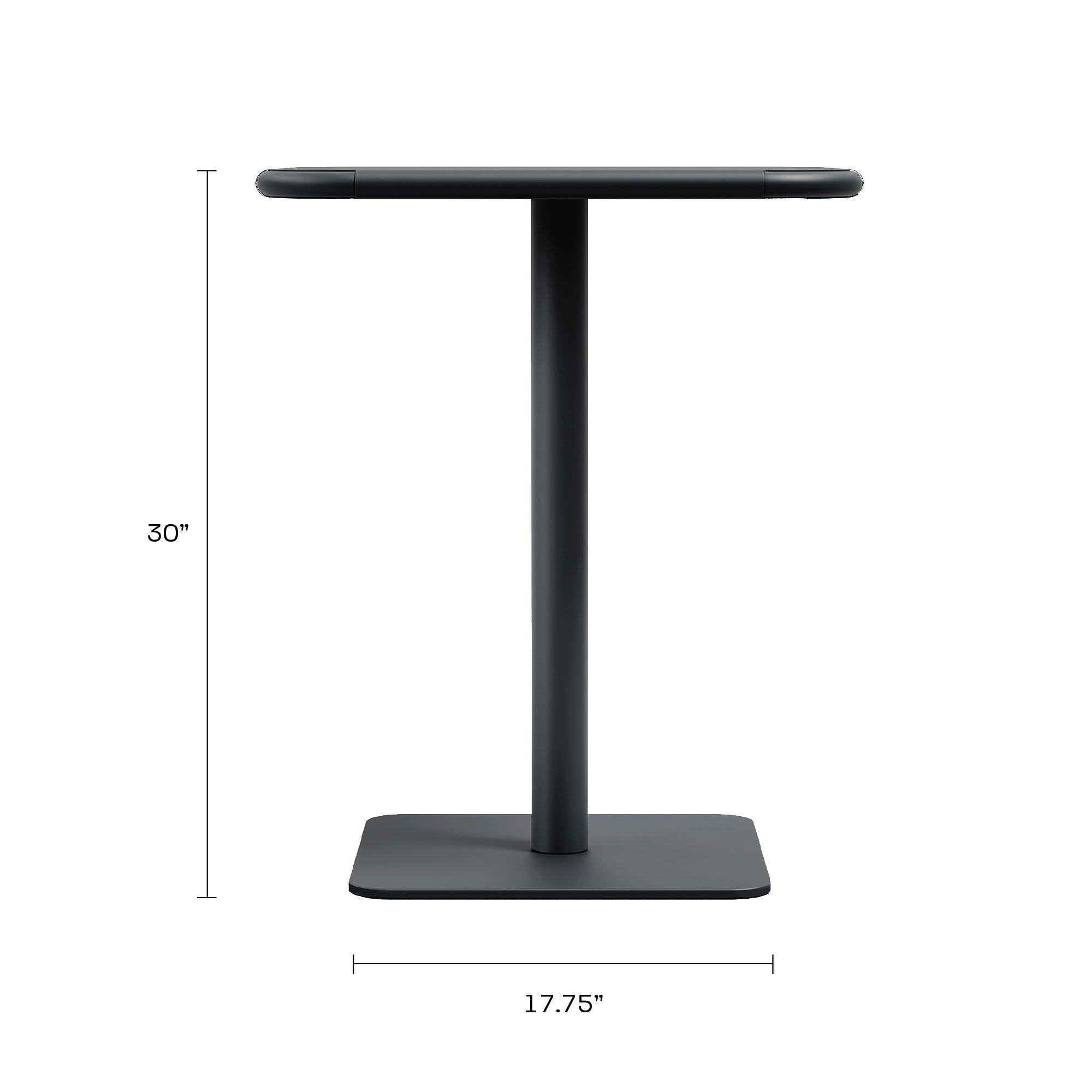 Haley Square Table - Black