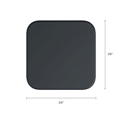 Haley Square Table - Black