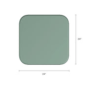 Haley Square Table - Aloe Green