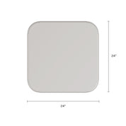 Haley Square Table - Cement Gray