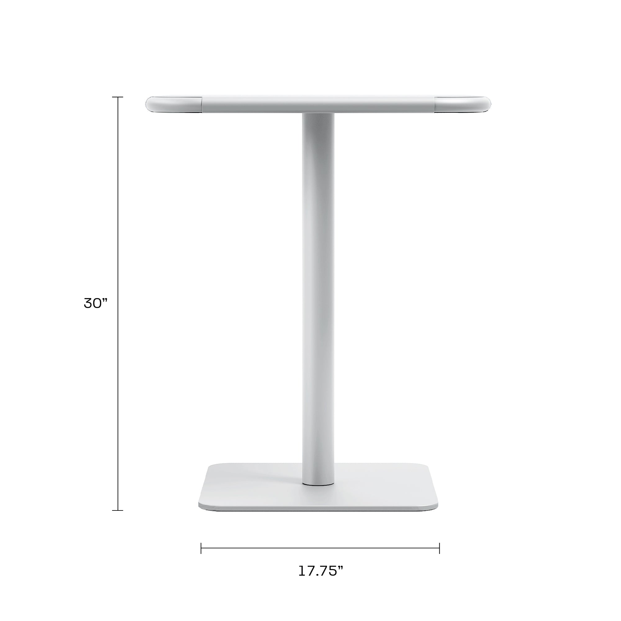 Haley Square Table - White