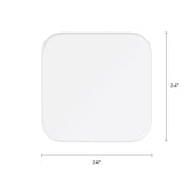 Haley Square Table - White