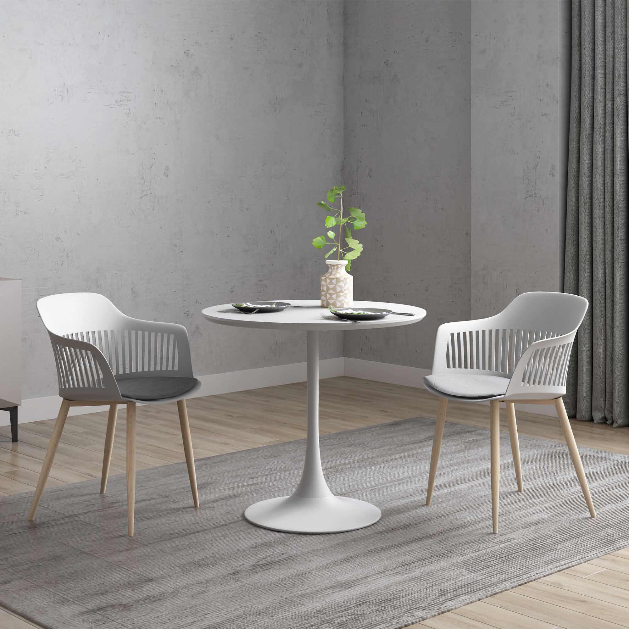 Kurv™ Series Cafe Table + Blake Chair - Set of 2