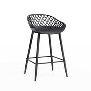 Kurv® Series Counter Cafe Table 24"+ Kurv® Counter Stool - Set of 2