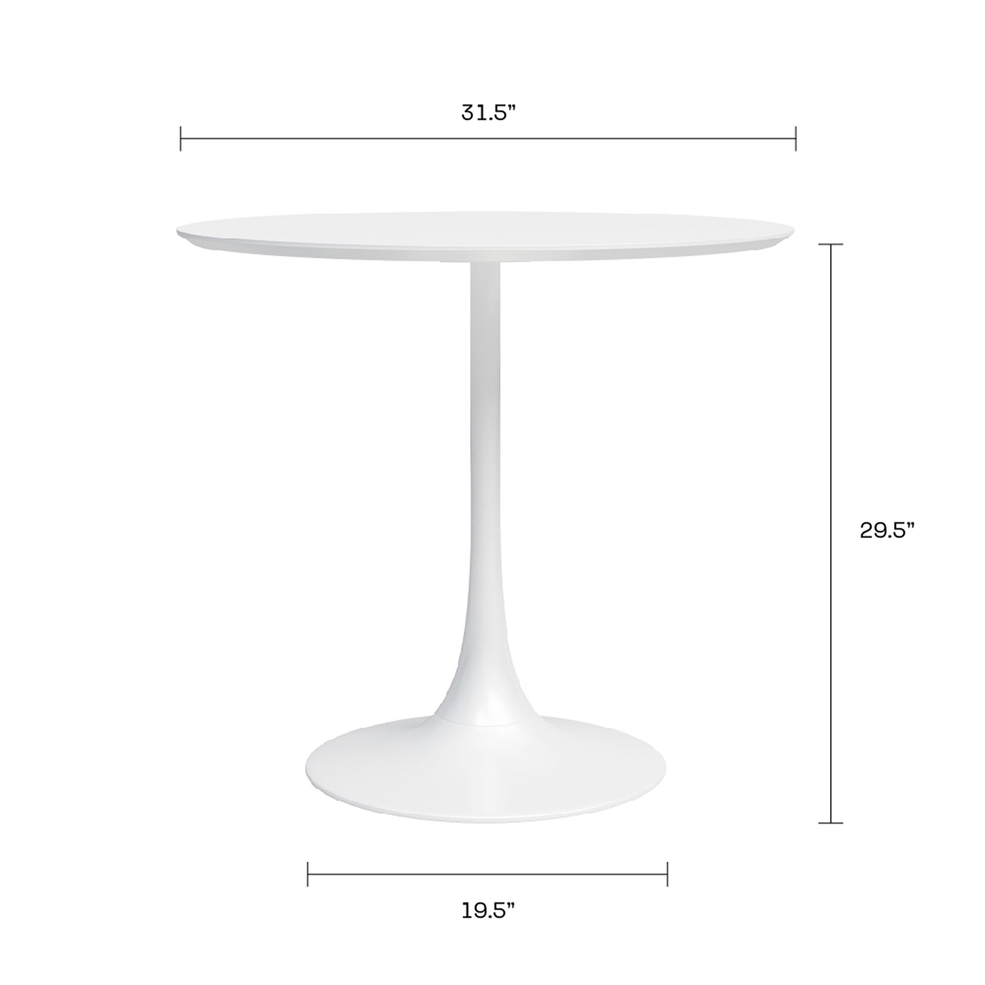 Kurv™ Series Cafe Table + Aspen Chair - Set of 2