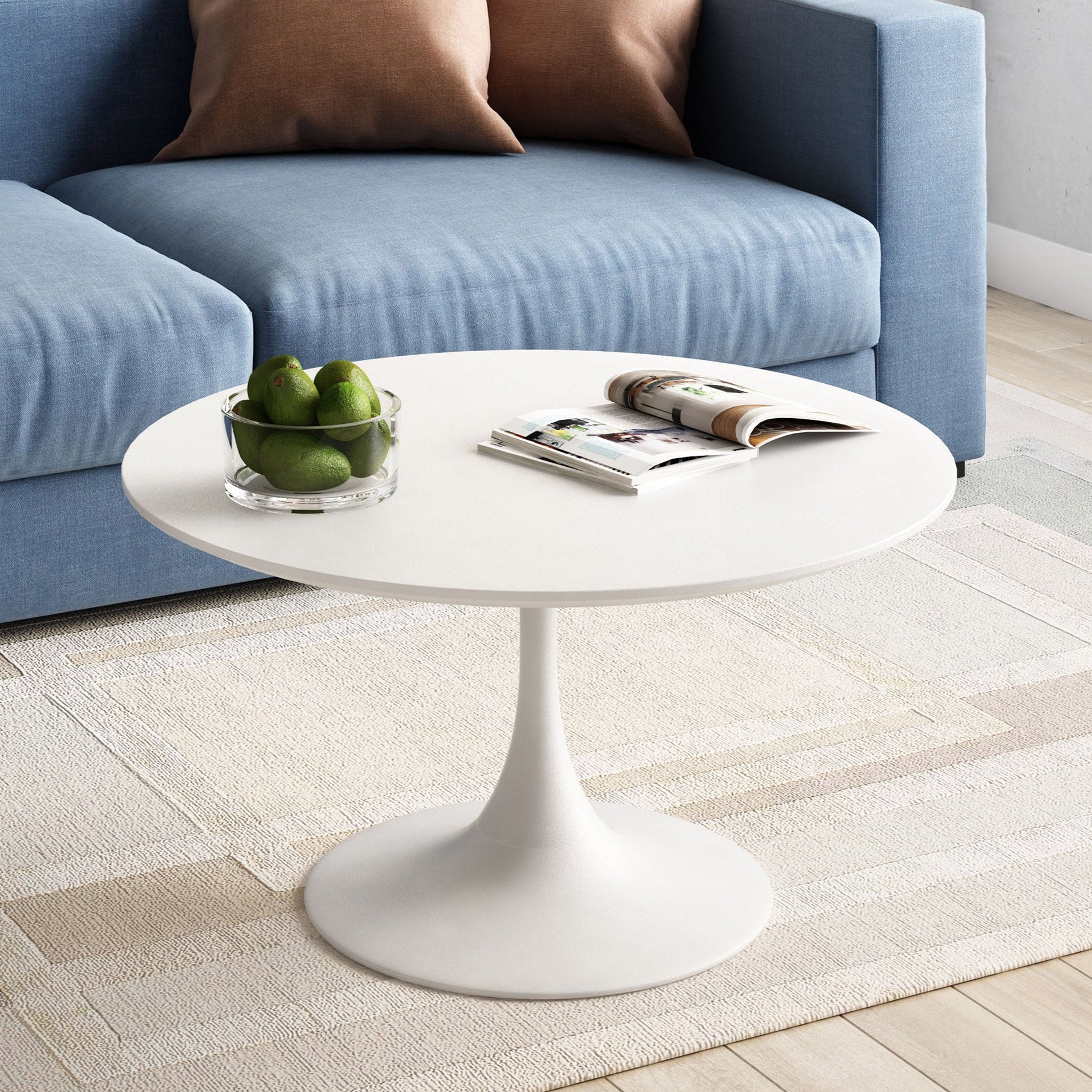 Kurv® Coffee Table - White