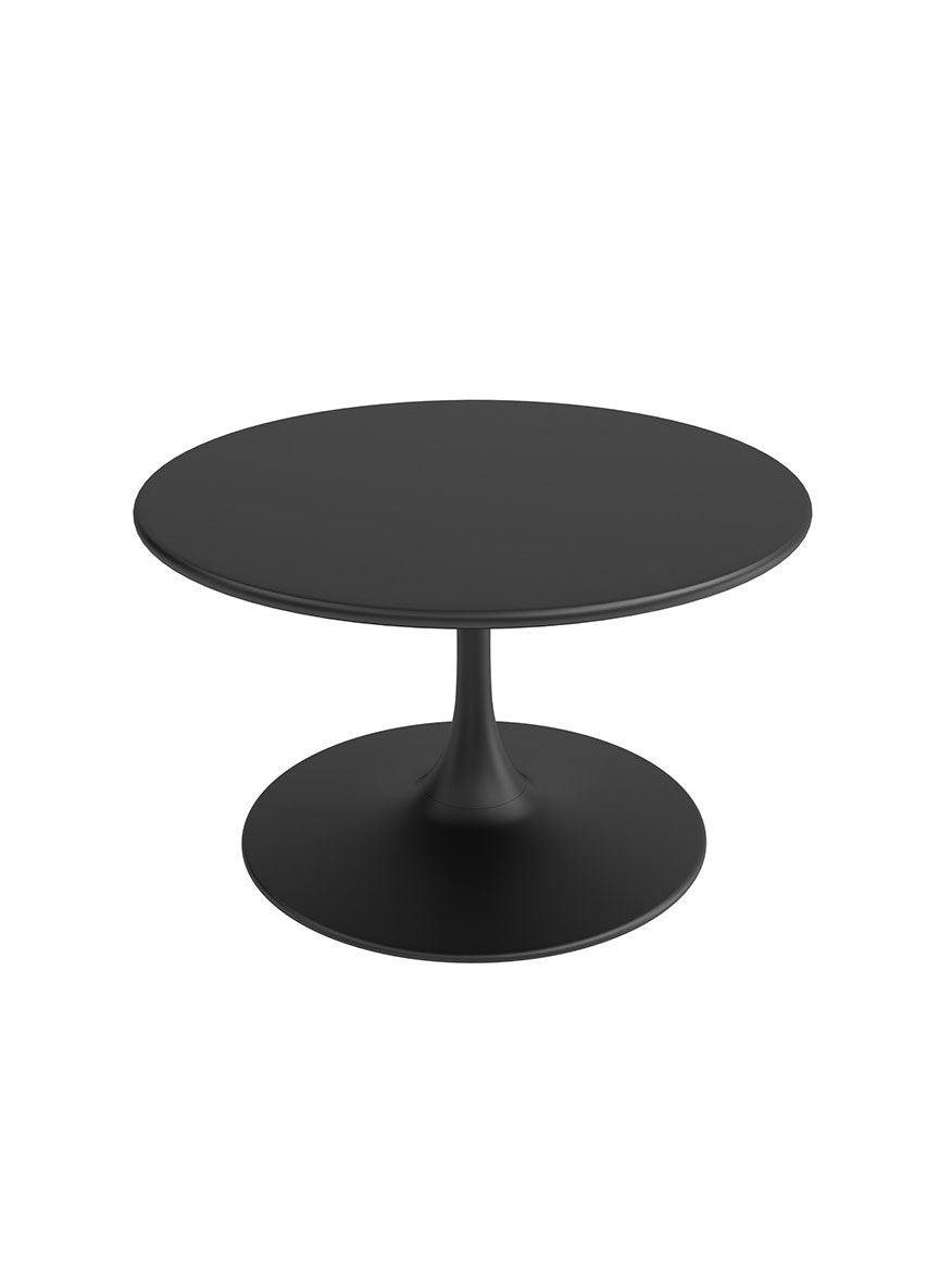Kurv® Coffee Table - All Steel - Black, Indoor/Outdoor