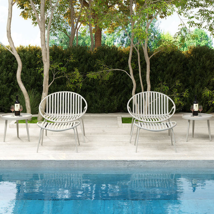 Rio Lounge Chair - Berry Blue, Indoor/Outdoor