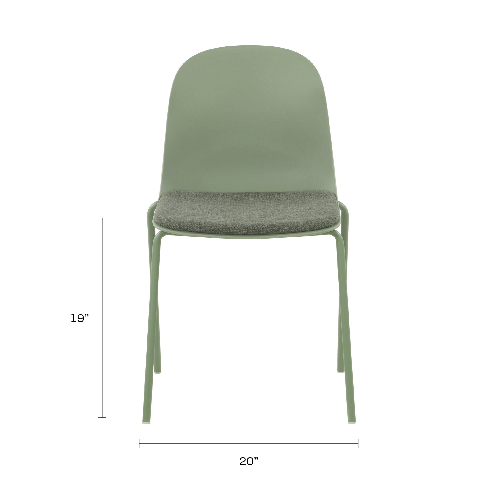 Serena Stackable Chair with Cushion
