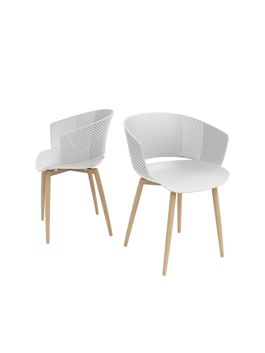 Aspen Chair - White - Set of 2