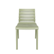 Rylan Indoor and Outdoor Stackable Chair - Aloe Green - Set of 2