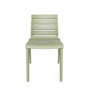 Rylan Indoor and Outdoor Stackable Chair - Rustic Taupe - Set of 4