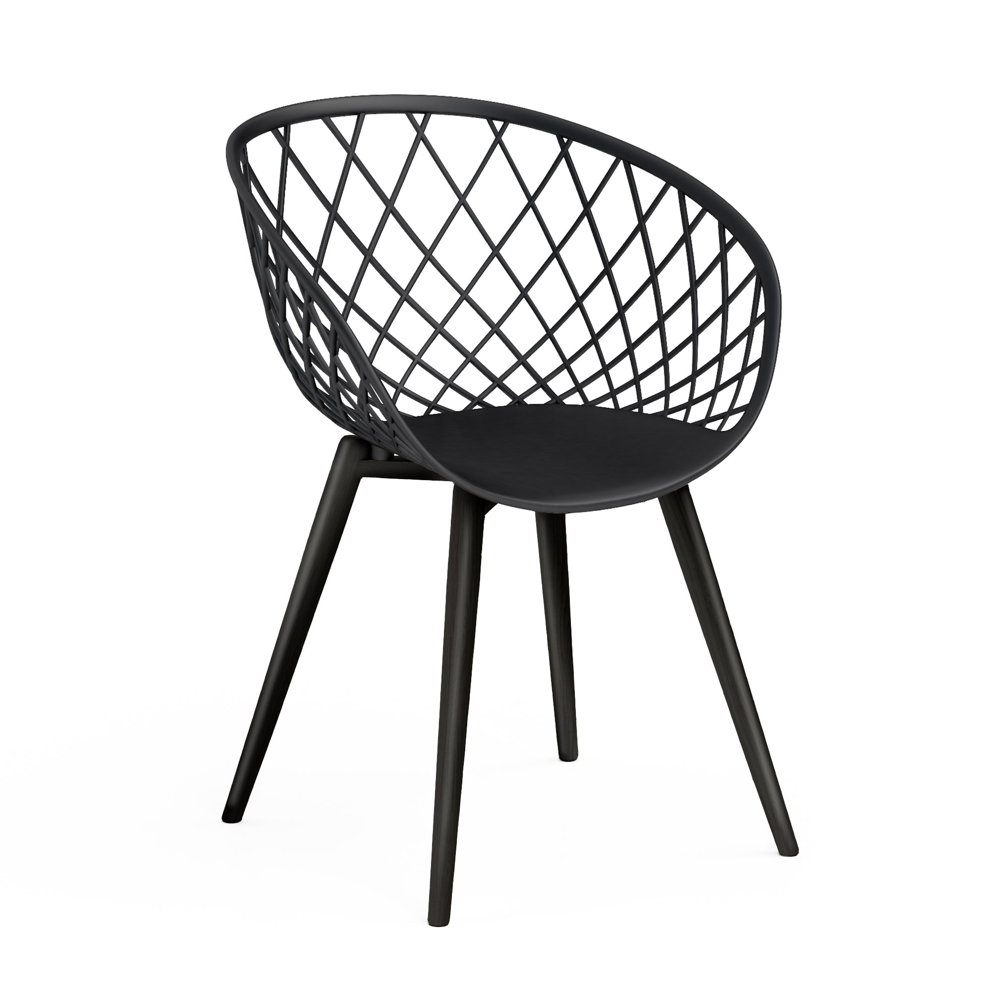 Kurv™ Series Bistro Table + Kurv™ Chair - Set of 2