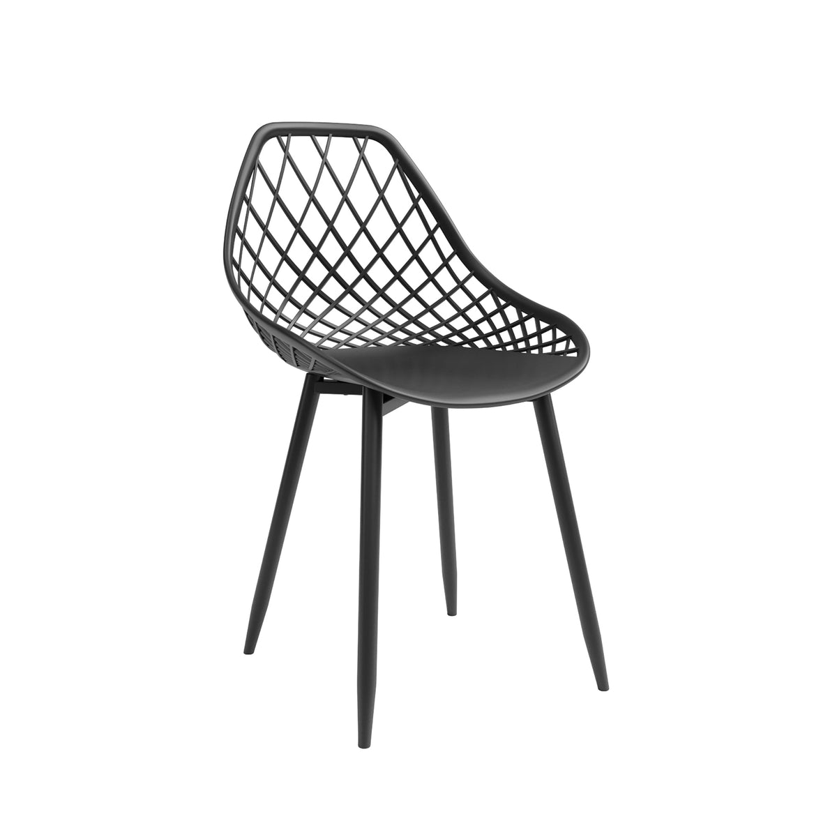 Kurv™ Cafe Table + Kurv™ Dining Chair - Set of 2