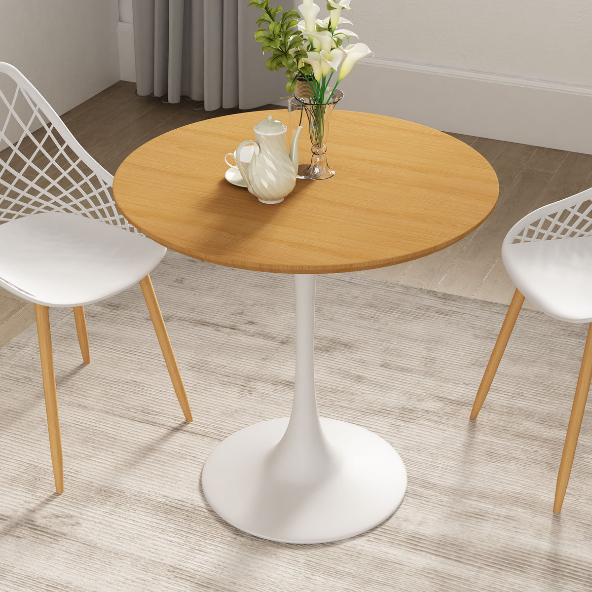 kurv™-cafe-table-31-5-d-x-29-5-h-wood-top-white-base