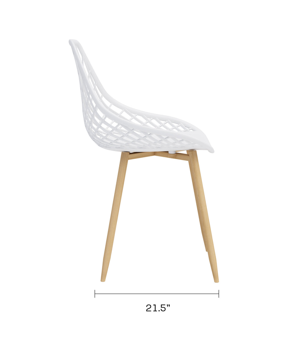 Kurv™ Cafe Table + Kurv™ Dining Chair - Set of 2